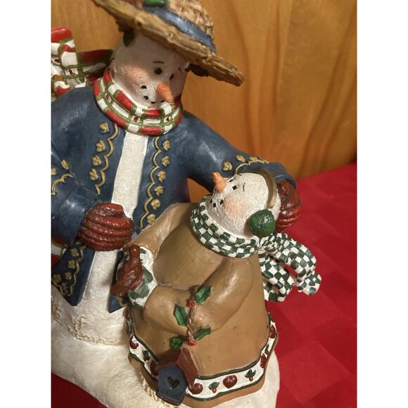 Raz Imports Deb Strain Snow People The Spirit of Christmas is Love Figurine - Picture 3 of 12
